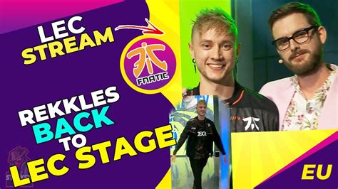 REKKLES is BACK! .
